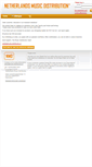 Mobile Screenshot of music-distribution.nl
